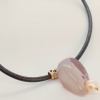 Chunky Pink Agate Necklace