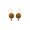 Golden Plated Olive Earrings