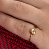 Golden Shell Ring