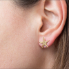 Starfish Golden Earrings