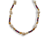 Multicolor Keshi Pearl Necklace