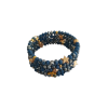 Fancy Night-Blue Multi Strand Bracelet