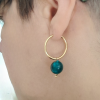 Classic Murano Hoops Earrings 3